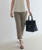【ジェイ プレス/J.PRESS】の【洗える・接触冷感・UVケア・吸水速乾・防透け】麻シェルドライ テーパード パンツ カーキ系|ID: prp329100004429925 ipo3291000000032649967