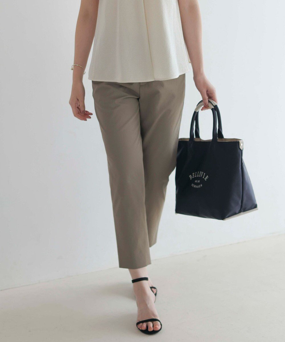 【ジェイ プレス/J.PRESS】の【洗える・接触冷感・UVケア・吸水速乾・防透け】麻シェルドライ テーパード パンツ 人気、トレンドファッション・服の通販 founy(ファニー)  ファッション Fashion レディースファッション Fashion for Women パンツ Pants & Trousers 春 Spring 洗える Machine Washable 吸水 Absorbent, Quick-Dry シンプル Simple, Minimal スリム Slim, Slim Fit テーパード Tapered, Tapered Pants S/S・春夏 SS, Spring/Summer, Warm Season 夏 Summer  other-1|ID: prp329100004429925 ipo3291000000034296023