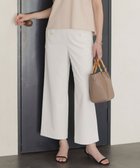 【ジェイ プレス/J.PRESS】の【洗える・接触冷感・UVケア・吸水速乾・防透け】麻シェルドライ ワイドストレート マリン パンツ ナチュラル系|ID: prp329100004429929 ipo3291000000032651188