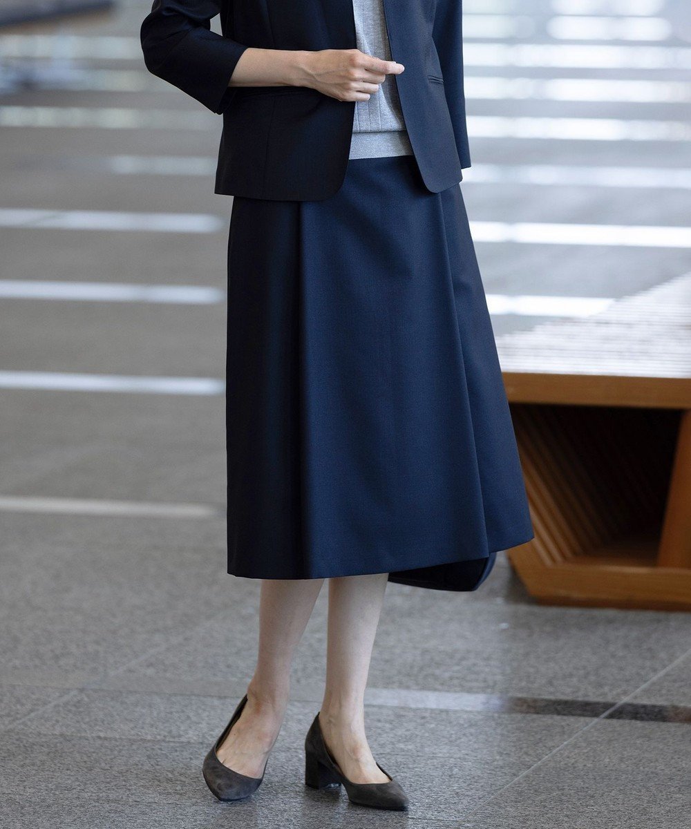 【ジェイ プレス/J.PRESS】の【セットアップ対応・洗える・UV加工・吸水速乾】OXIJEWELストレッチ スカート 人気、トレンドファッション・服の通販 founy(ファニー) 　ファッション　Fashion　レディースファッション　Fashion for Women　セットアップ　Matching Sets　スカート・ミニ/ミディ/マキシ　Skirts / Mini, Midi & Maxi Skirts　ウォッシャブル　Machine Washable　春　Spring　洗える　Machine Washable　吸水　Absorbent, Quick-Dry　シンプル　Simple, Minimal　ストレッチ　Stretch, Stretchy Fabric　セットアップ　Set-Up, Coordinated Outfit　ドレープ　Drape, Draping Fabric　メランジ　Melange, Mixed Yarn　S/S・春夏　SS, Spring/Summer, Warm Season　夏　Summer　 other-1|ID: prp329100004429938 ipo3291000000034295813