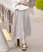 【ジェイ プレス/J.PRESS】の【洗える】トリコットバイオ フレア スカート ベージュ系|ID: prp329100004429943 ipo3291000000032663518