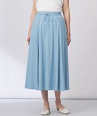 【ジェイ プレス/J.PRESS】の【洗える】トリコットバイオ フレア スカート ブルーグリーン系|ID: prp329100004429943 ipo3291000000033529230