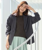 【エニー/ANY】のテックリネンドルマンジャケット チャコール|ID: prp329100004429957 ipo3291000000035629194