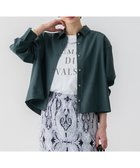 【23区/NIJYUSANKU】の【Oggi5月号掲載/接触冷感/速乾性】シアータンブラー シャツ ダークグリーン系|ID: prp329100004429961 ipo3291000000032297942