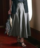 【23区/NIJYUSANKU】の【撥水加工/洗える】ナイロンコットンタフタ フレア スカート カーキ系|ID: prp329100004429977 ipo3291000000032391218
