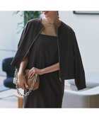 【23区/NIJYUSANKU】の【洗える】リネンレーヨンストレッチ ブルゾン ダークブラウン系|ID: prp329100004429981 ipo3291000000032640435