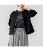 【23区/NIJYUSANKU】の【洗える】リネンレーヨンストレッチ ブルゾン ブラック系|ID: prp329100004429981 ipo3291000000033528613