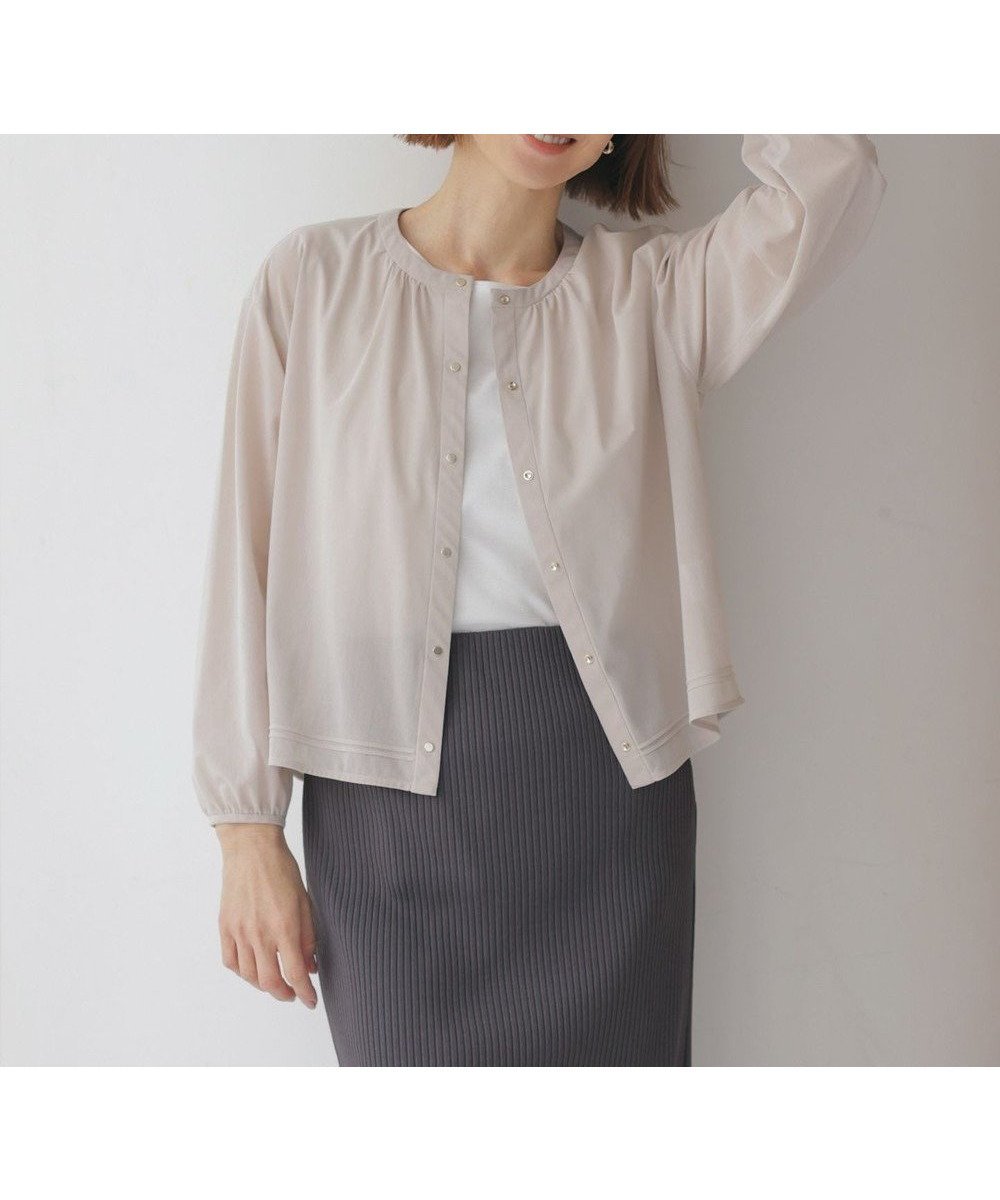【ジェイ プレス/J.PRESS】の【洗える】シアー カーディガン 人気、トレンドファッション・服の通販 founy(ファニー) 　ファッション　Fashion　レディースファッション　Fashion for Women　トップス・カットソー　Cut & Sew Tops　カーディガン・羽織り　Layered Style Cardigans　シャツ・ブラウス・オフィスカジュアル　Elegant Blouses & Button-Ups　ロングTシャツ・Tシャツ　Longline T-Shirts & Tees　カットソー・ベーシックTシャツ　Cut-and-Sewn Tops / Stretch Tees & Basics　アクセサリー　Fashion Accessories　エレガント 上品　Elegant　カットソー　Cut and Sewn Top　カーディガン　Cardigan, Knitwear　シアー　Sheer, See-Through　シンプル　Simple, Minimal　ドット　Polka Dot, Dot Pattern　夏　Summer　春　Spring　S/S・春夏　SS, Spring/Summer, Warm Season　洗える　Machine Washable　羽織　Haori, Light Jacket　 other-1|ID: prp329100004430011 ipo3291000000033464138
