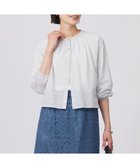 【ジェイ プレス/J.PRESS】の【洗える】シアー カーディガン ライトグレー系|ID: prp329100004430011 ipo3291000000033464140