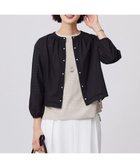 【ジェイ プレス/J.PRESS】の【洗える】シアー カーディガン ブラック系|ID: prp329100004430011 ipo3291000000033464141