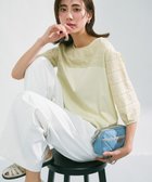 【ジェイ プレス/J.PRESS】の【洗える】スムースジャージー 刺繍 カットソー ライム系|ID: prp329100004430017 ipo3291000000033353645