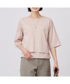 【ジェイ プレス/J.PRESS】の【洗える】トリコットジャージー カットソー ピンク系|ID: prp329100004430023 ipo3291000000033640289