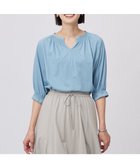 【ジェイ プレス/J.PRESS】の【洗える】トリコットバイオ シャーリング カットソー ブルーグリーン系|ID: prp329100004430027 ipo3291000000031988755