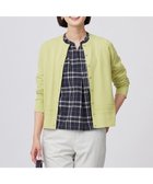 【ジェイ プレス/J.PRESS】の【洗える】RAYON ELITE STRETCH クルーネック カーディガン ピスタチオ系|ID: prp329100004430036 ipo3291000000032676541