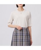 【ジェイ プレス/J.PRESS】の【洗える】RAYON ELITE STRETCH クルーネック ニット ベージュ系|ID: prp329100004430039 ipo3291000000033275572