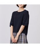 【ジェイ プレス/J.PRESS】の【洗える】RAYON ELITE STRETCH ニットT ネイビー系|ID: prp329100004430040 ipo3291000000032663954
