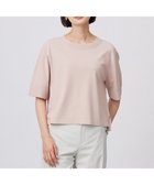 【ジェイ プレス/J.PRESS】の【洗える】RAYON ELITE STRETCH ニットT ピンク系|ID: prp329100004430040 ipo3291000000032663959