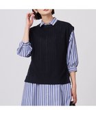 【ジェイ プレス/J.PRESS】の【洗える】Vis/Peスパーク クルーネック ニット ベスト 人気、トレンドファッション・服の通販 founy(ファニー) ファッション Fashion レディースファッション WOMEN アウター Coat Outerwear トップス・カットソー Tops/Tshirt ニット Knit Tops ベスト/ジレ Gilets/Vests NEW・新作・新着・新入荷 New Arrivals ドレープ Drape ベスト Vest 夏 Summer 春 Spring S/S・春夏 Ss・Spring/Summer 洗える Washable 畦 Ridge thumbnail ネイビー系|ID: prp329100004430047 ipo3291000000030937988