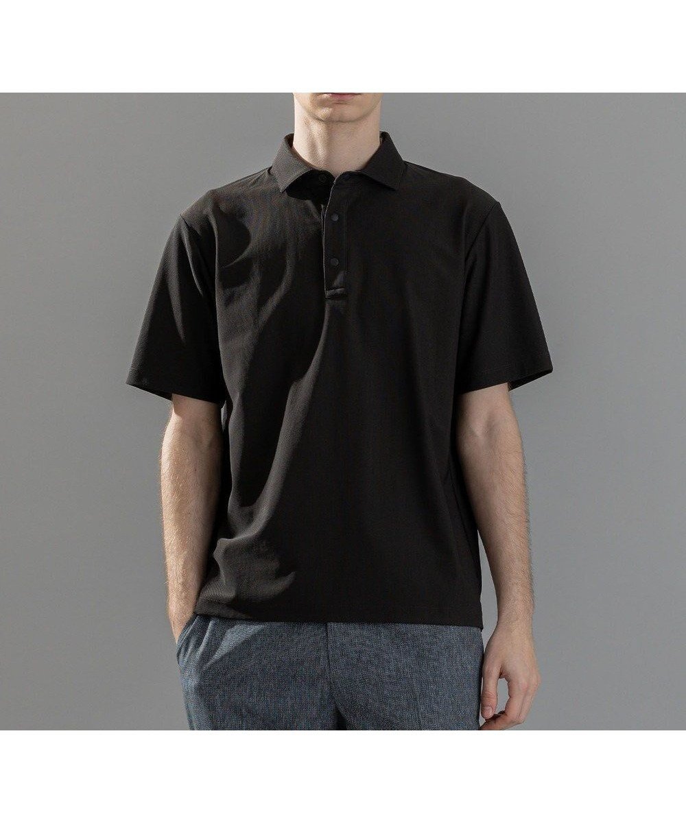 【ジョゼフ オム/JOSEPH HOMME / MEN】の新色追加 新素材【洗える/抜群の通気性/360度ストレッチ/吸湿性】エアトールストレッチ ポロシャツ インテリア・キッズ・メンズ・レディースファッション・服の通販 founy(ファニー) 　ファッション　Fashion　メンズファッション　Fashion for Men　トップス・カットソー　Cut & Sew Tops　メンズシャツ　Shirts　ポロシャツ / きれいめカジュアルスタイル　Polo Shirts　シンプル　Simple, Minimal　ストレッチ　Stretch, Stretchy Fabric　スリット　Slit, Slit Detail　フロント　Front, Front Design　ポケット　Pocket, Pocket Detail　ポロシャツ　Polo Shirt, Collared Tee　メッシュ　Mesh, Net Fabric　半袖　Short Sleeve, Half Sleeve　夏　Summer　春　Spring　S/S・春夏　SS, Spring/Summer, Warm Season　洗える　Machine Washable　ダークブラウン系|ID: prp329100004430305 ipo3291000000032425519