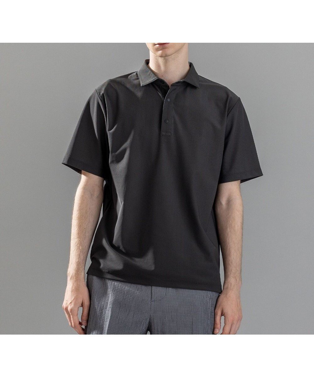 【ジョゼフ オム/JOSEPH HOMME / MEN】の新色追加 新素材【洗える/抜群の通気性/360度ストレッチ/吸湿性】エアトールストレッチ ポロシャツ インテリア・キッズ・メンズ・レディースファッション・服の通販 founy(ファニー) 　ファッション　Fashion　メンズファッション　Fashion for Men　トップス・カットソー　Cut & Sew Tops　メンズシャツ　Shirts　ポロシャツ / きれいめカジュアルスタイル　Polo Shirts　シンプル　Simple, Minimal　ストレッチ　Stretch, Stretchy Fabric　スリット　Slit, Slit Detail　フロント　Front, Front Design　ポケット　Pocket, Pocket Detail　ポロシャツ　Polo Shirt, Collared Tee　メッシュ　Mesh, Net Fabric　半袖　Short Sleeve, Half Sleeve　夏　Summer　春　Spring　S/S・春夏　SS, Spring/Summer, Warm Season　洗える　Machine Washable　【新色】グレー系|ID: prp329100004430305 ipo3291000000032458391