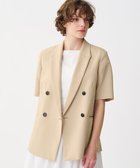 【アンクレイヴ/uncrave】の【佐藤晴美さん特集着用・UVカット・接触冷感・洗濯機洗い可】ウォッシャブルドライサップ ハーフスリーブジャケット ベージュ|ID: prp329100004430341 ipo3291000000031755507