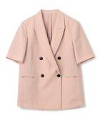 【アンクレイヴ/uncrave】の【佐藤晴美さん特集着用・UVカット・接触冷感・洗濯機洗い可】ウォッシャブルドライサップ ハーフスリーブジャケット ピンク|ID: prp329100004430341 ipo3291000000031755510