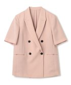 【アンクレイヴ/uncrave】の【佐藤晴美さん着用・UVカット・接触冷感・洗濯機洗い可】ウォッシャブルドライサップ ハーフスリーブジャケット ピンク|ID: prp329100004430341 ipo3291000000032407684