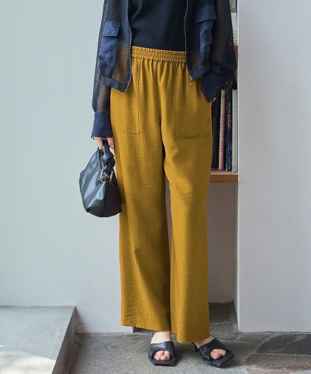【アイシービー/iCB】の【人気のため新色追加・接触冷感・洗える】 ワッシャーツイル ワイドストレートパンツ インテリア・キッズ・メンズ・レディースファッション・服の通販 founy(ファニー) ファッション Fashion レディースファッション Fashion for Women パンツ Pants & Trousers 春 Spring 洗える Machine Washable ストレート Straight, Straight Cut ツイル Twist, Twisted Detail 人気 Popular, Best Seller フロント Front, Front Design ワイド Wide, Wide Fit ワーク Workwear, Utility Style S/S・春夏 SS, Spring/Summer, Warm Season 夏 Summer 2025年 2025 2025春夏・S/S Spring/Summer 2025 SS25 マスタード系|ID: prp329100004430347 ipo3291000000034244868