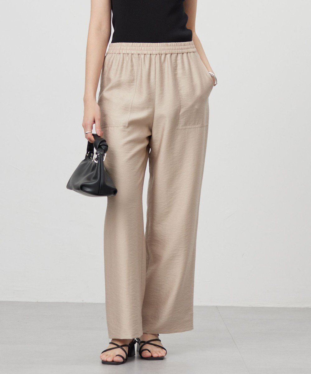 【アイシービー/iCB】の【人気のため新色追加・接触冷感・洗える】 ワッシャーツイル ワイドストレートパンツ インテリア・キッズ・メンズ・レディースファッション・服の通販 founy(ファニー) ファッション Fashion レディースファッション Fashion for Women パンツ Pants & Trousers 春 Spring 洗える Machine Washable ストレート Straight, Straight Cut ツイル Twist, Twisted Detail 人気 Popular, Best Seller フロント Front, Front Design ワイド Wide, Wide Fit ワーク Workwear, Utility Style S/S・春夏 SS, Spring/Summer, Warm Season 夏 Summer 2025年 2025 2025春夏・S/S Spring/Summer 2025 SS25 シャモア系|ID: prp329100004430347 ipo3291000000034244870