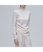 【ベイジ,/BEIGE,】の【otonaMUSE 5月号掲載】GINETTE / シャーリングブラウス 人気、トレンドファッション・服の通販 founy(ファニー) 雑誌掲載アイテム Magazine Items ファッション雑誌 Fashion Magazines オトナミューズ otona MUSE ファッション Fashion レディースファッション WOMEN トップス・カットソー Tops/Tshirt シャツ/ブラウス Shirts/Blouses 5月号 May Issue おすすめ Recommend ギャザー Gather サテン Satin シャーリング Shirring シンプル Simple ジャケット Jacket セットアップ Set Up ダブル Double ドレープ Drape フィット Fit ボトム Bottom マニッシュ Mannish エレガント 上品 Elegant ビジネス 仕事 通勤 Business 再入荷 Restock/Back In Stock/Re Arrival 夏 Summer 春 Spring S/S・春夏 Ss・Spring/Summer 長袖 Long Sleeve 雑誌 Magazine thumbnail Nude|ID: prp329100004430352 ipo3291000000030940261