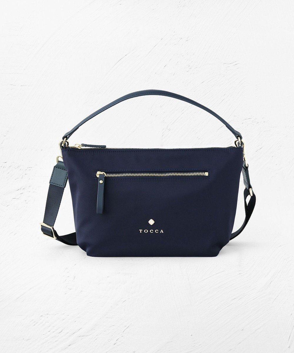 【トッカ/TOCCA】の【撥水】T-LUX NYLONBAG バッグ インテリア・キッズ・メンズ・レディースファッション・服の通販 founy(ファニー) 　ファッション　Fashion　レディースファッション　WOMEN　バッグ　Bag　ショルダー　Shoulder　ジップ　Zip　財布　Wallet　ハンドバッグ　Handbag　フロント　Front　ポケット　Pocket　メタル　Metal　A/W・秋冬　Aw・Autumn/Winter・Fw・Fall-Winter　冬　Winter　2024年　2024　旅行　Travel　ビジネス 仕事 通勤　Business　2024-2025秋冬・A/W　Aw/Autumn/Winter/Fw/Fall/2024-2025　ネイビー系|ID: prp329100004430363 ipo3291000000031974789