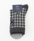 【23区 ゴルフ/NIJYUSANKU GOLF】の【WOMEN】チェック柄 レギュラーソックス 人気、トレンドファッション・服の通販 founy(ファニー) ファッション Fashion レディースファッション WOMEN ソックス Socks レッグウェア Legwear クッション Cushion ソックス Socks チェック Check フィット Fit レギュラー Regular 抗菌 Antibacterial thumbnail グレー系3|ID: prp329100004430677 ipo3291000000031991327