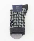 【23区 ゴルフ/NIJYUSANKU GOLF】の【WOMEN】チェック柄 レギュラーソックス 人気、トレンドファッション・服の通販 founy(ファニー) ファッション Fashion レディースファッション WOMEN ソックス Socks レッグウェア Legwear クッション Cushion ソックス Socks チェック Check フィット Fit レギュラー Regular 抗菌 Antibacterial thumbnail グレー系3|ID: prp329100004430677 ipo3291000000032153000