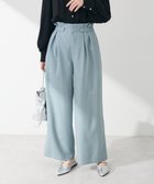 【グリーンパークス/Green Parks】の・ELENCARE DUE サイドベルトタックパンツ Green|ID: prp329100004430729 ipo3291000000032211459