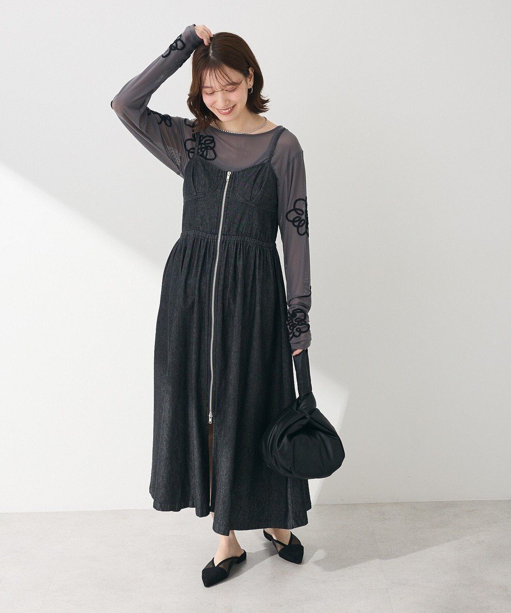 【グリーンパークス/Green Parks】の・SUGAR SPOON コルセットデニムキャミワンピ 人気、トレンドファッション・服の通販 founy(ファニー) 　ファッション　Fashion　レディースファッション　Fashion for Women　ワンピース　Dresses　キャミソールワンピース　Camisole Dresses　キャミソール　Camisole, Spaghetti Strap Top　コルセット　Corset, Bustier　ポケット　Pocket, Pocket Detail　ヴィンテージ　Vintage Style　再入荷　Restock / Back in Stock　夏　Summer　春　Spring　S/S・春夏　SS, Spring/Summer, Warm Season　 other-1|ID: prp329100004430731 ipo3291000000033364492