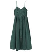 【グリーンパークス/Green Parks】の・SUGAR SPOON コルセットデニムキャミワンピ Green|ID: prp329100004430731 ipo3291000000033364497