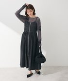 【グリーンパークス/Green Parks】の・SUGAR SPOON コルセットデニムキャミワンピ 人気、トレンドファッション・服の通販 founy(ファニー) ファッション Fashion レディースファッション Fashion for Women ワンピース Dresses キャミソールワンピース Camisole Dresses キャミソール Camisole, Spaghetti Strap Top コルセット Corset, Bustier ポケット Pocket, Pocket Detail ヴィンテージ Vintage Style 夏 Summer 春 Spring S/S・春夏 SS, Spring/Summer, Warm Season thumbnail Black|ID: prp329100004430731 ipo3291000000033579938