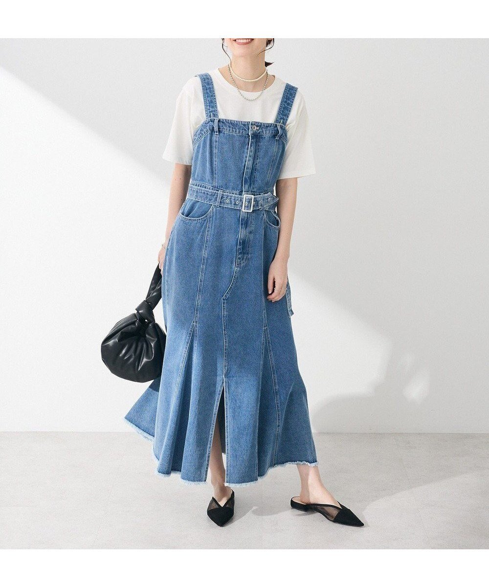 【グリーンパークス/Green Parks】の・SUGAR SPOON デニムマーメイドジャンスカ インテリア・キッズ・メンズ・レディースファッション・服の通販 founy(ファニー) 　ファッション　Fashion　レディースファッション　WOMEN　スカート　Skirt　おすすめ　Recommend　インナー　Inner　デニム　Denim　フェミニン　Feminine　ポケット　Pocket　マーメイド　Mermaid　ロング　Long　夏　Summer　春　Spring　S/S・春夏　Ss・Spring/Summer　Indigo|ID: prp329100004430732 ipo3291000000031846554