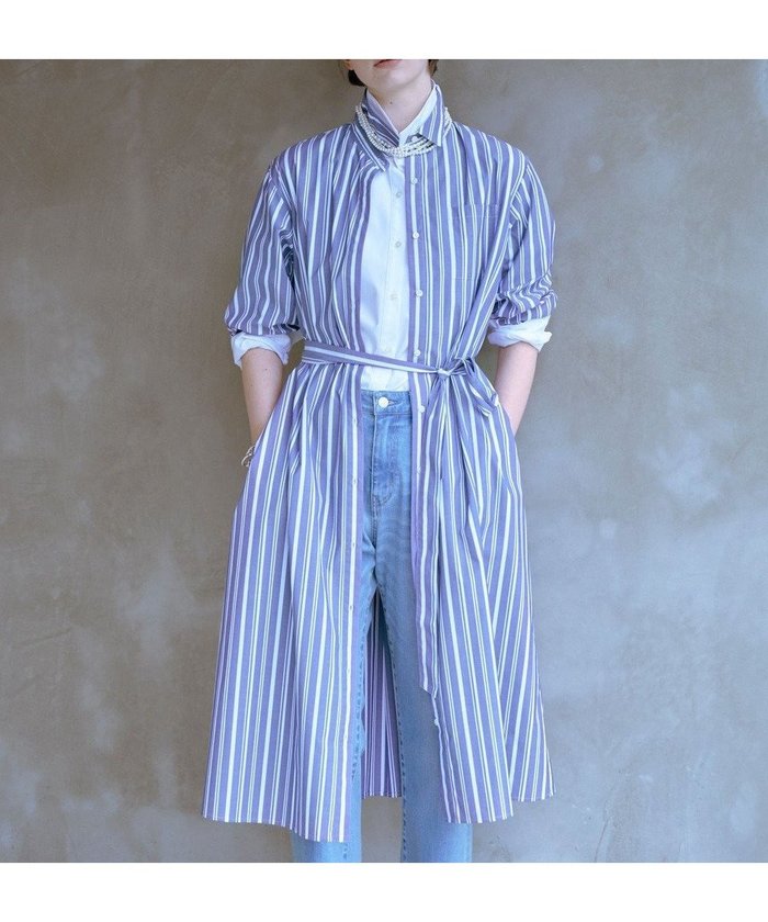 【ジェイ プレス/J.PRESS】の【洗える・接触冷感・UVケア】エステネージュ シャツ ワンピース インテリア・キッズ・メンズ・レディースファッション・服の通販 founy(ファニー) https://founy.com/ ファッション Fashion レディースファッション Fashion for Women ワンピース Dresses シャツワンピース / 1枚で着映えコーデ Shirt Dresses シンプル Simple, Minimal ペチコート Petticoat, Underskirt 夏 Summer 春 Spring S/S・春夏 SS, Spring/Summer, Warm Season 洗える Machine Washable |ID: prp329100004430781 ipo3291000000032657054