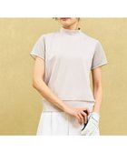 【23区 ゴルフ/NIJYUSANKU GOLF】の【WOMEN】【吸水速乾/UVカット】街着としても人気!体のラインを拾わない素材感で一枚でも安心◎人気の袖デザイン モックネック 人気、トレンドファッション・服の通販 founy(ファニー) ファッション Fashion レディースファッション Fashion for Women トップス・カットソー Cut & Sew Tops レディースパーカー・カジュアルフーディー Casual Hoodies & Sweatshirts スウェット・クルーネックトップス Sweatshirts & Crewnecks / Relaxed Fit Sweat Tops イエロー Yellow 春 Spring 吸水 Absorbent, Quick-Dry シルバー Silver, Metallic Silver スウェット / スエット Sweatshirt, Sweatwear 定番 Standard, Basic Item なめらか Smooth, Silky Texture ノースリーブ Sleeveless, No-Sleeve 人気 Popular, Best Seller ベーシック Basic, Essential モックネック Mock Neck, Short Turtleneck S/S・春夏 SS, Spring/Summer, Warm Season おすすめ Recommended / Our Picks 夏 Summer エレガント 上品 Elegant ゴルフ Golf thumbnail ライトグレー系|ID: prp329100004430795 ipo3291000000033363968