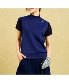 【23区 ゴルフ/NIJYUSANKU GOLF】の【WOMEN】【吸水速乾/UVカット】街着としても人気!体のラインを拾わない素材感で一枚でも安心◎人気の袖デザイン モックネック 人気、トレンドファッション・服の通販 founy(ファニー) ファッション Fashion レディースファッション Fashion for Women トップス・カットソー Cut & Sew Tops レディースパーカー・カジュアルフーディー Casual Hoodies & Sweatshirts スウェット・クルーネックトップス Sweatshirts & Crewnecks / Relaxed Fit Sweat Tops イエロー Yellow 春 Spring 吸水 Absorbent, Quick-Dry シルバー Silver, Metallic Silver スウェット / スエット Sweatshirt, Sweatwear 定番 Standard, Basic Item なめらか Smooth, Silky Texture ノースリーブ Sleeveless, No-Sleeve 人気 Popular, Best Seller ベーシック Basic, Essential モックネック Mock Neck, Short Turtleneck S/S・春夏 SS, Spring/Summer, Warm Season おすすめ Recommended / Our Picks 夏 Summer エレガント 上品 Elegant ゴルフ Golf thumbnail ネイビー系|ID: prp329100004430795 ipo3291000000033363975