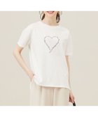 【エニィ スィス/any SiS】の【洗える】アソートロゴ Tシャツ ハートオフ|ID: prp329100004430870 ipo3291000000034295896