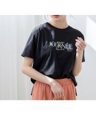 【エニィ スィス/any SiS】の【洗える】アソートロゴ Tシャツ ロゴブラック|ID: prp329100004430870 ipo3291000000034295898