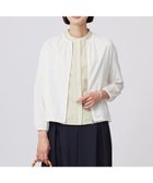 【ジェイ プレス/J.PRESS】の【洗える・接触冷感】シアーブルゾン オフホワイト系|ID: prp329100004430884 ipo3291000000030945272