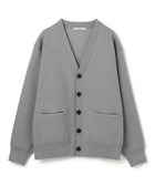 【アンフィーロ/UNFILO / MEN】の【新色追加】スウェットライク ニットカーディガン 24年秋冬商品 ライトグレー|ID: prp329100004431600 ipo3291000000031941481