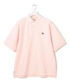 【ジェイプレスヨークストリート/J.PRESS YORK STREET】の【UNISEX】ブルドック ワンポイント ポロシャツ ピンク系|ID: prp329100004431696 ipo3291000000031865227