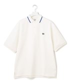 【ジェイプレスヨークストリート/J.PRESS YORK STREET】の【UNISEX】ブルドック ワンポイント ポロシャツ ホワイト系|ID: prp329100004431696 ipo3291000000031865228