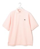 【ジェイプレスヨークストリート/J.PRESS YORK STREET】の【UNISEX】ブルドック ワンポイント ポロシャツ ピンク系|ID: prp329100004431696 ipo3291000000032440862