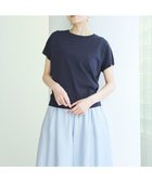 【アンフィーロ 自由区/UNFILO】の【遮熱/UVカット】スゴ機能美 コンパクト ニット [WEB限定]ネイビー|ID: prp329100004431849 ipo3291000000032558059