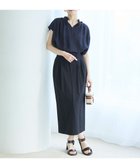 【アンフィーロ 自由区/UNFILO】のタックスカート ネイビー|ID: prp329100004431854 ipo3291000000030973325